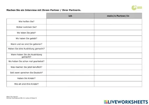Partnerinterview