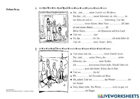 Präsens vs Präteritum 2
