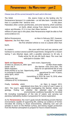 Perseverance - the Mars rover - 2