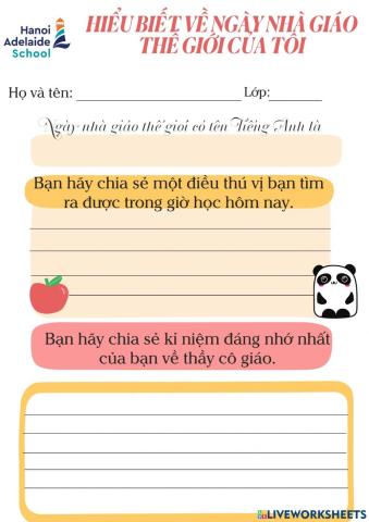 Giờ 1-Chiêm nghiệm