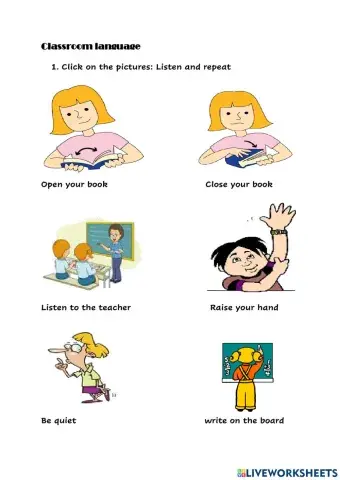 Classroom language