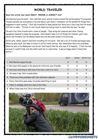 World Traveler KET Reader