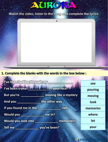 Listening (Song : Aurora)