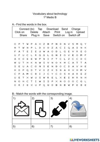 Technology worksheet