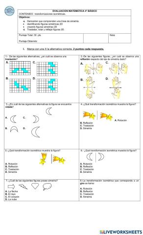 Transformaciones isometricas