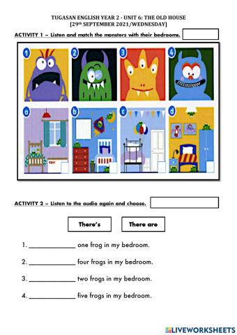 Superminds Unit 6: The Old House (Listening2 Wk1)