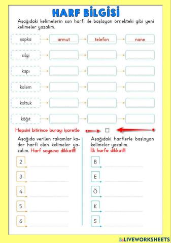 Harf Bilgisi-2