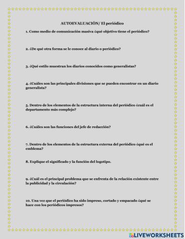 Analisis del periódico