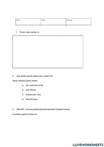 Latihan Workshop SMPN 2 Depok