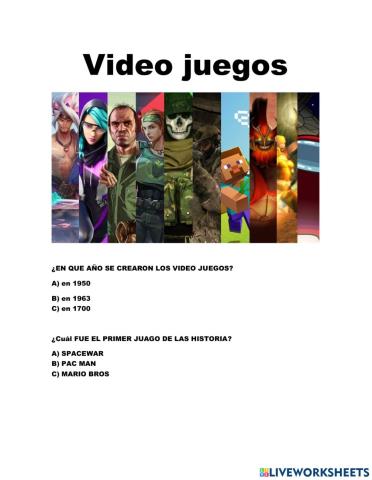 Video juegos