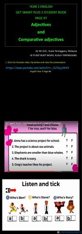 Get smart plus 3 Page 96 and 97