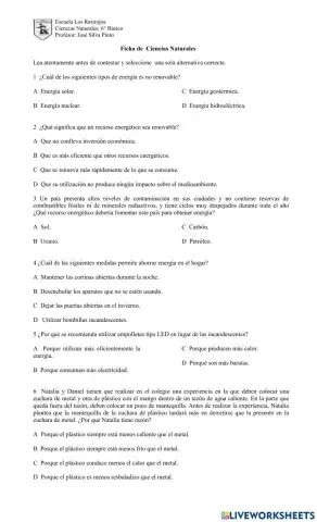 Recursos Energéticos