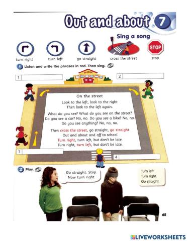 English Year 3: Modul 7 Page 65