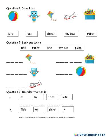 (Pre-starter) TOYS 1 - Ms. Quyen