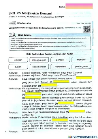 Bahasa Melayu Tahun 4