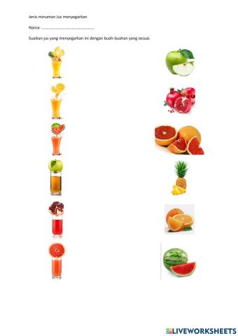 Jenis minuman menyegarkan