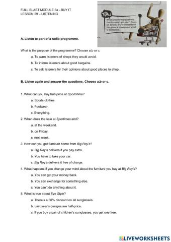 Full blast lesson 29