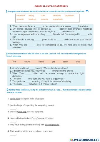 E11. Unit 2. Homework