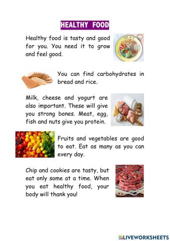 Healthy or Unhealthy