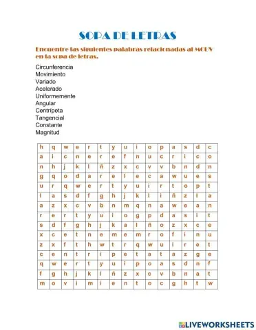 Movimiento circular uniformemente  variado