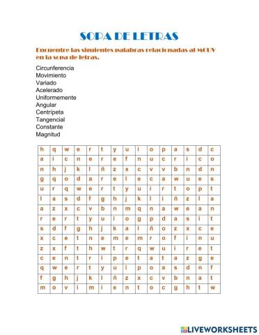 Movimiento circular uniformemente  variado