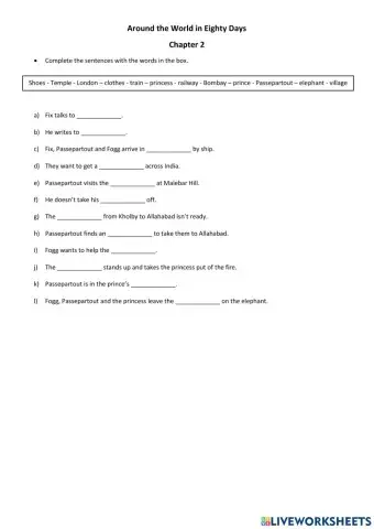 Around the World in 80 days - Chapter 2