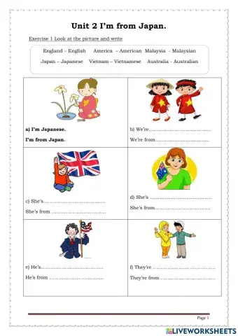 G4-U2-Country and nationality