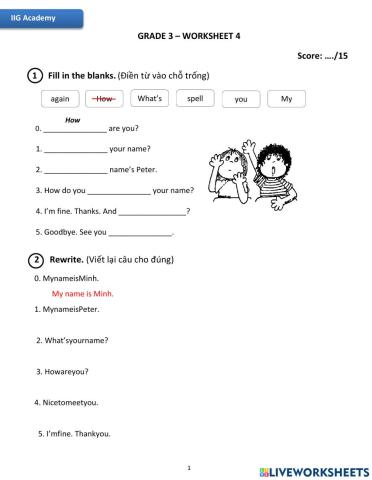 IIG-Grade 3-Worksheet 4