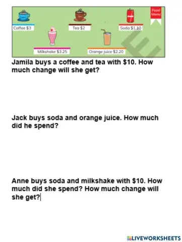 Money Word Problem