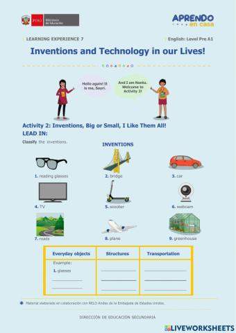 Inventions, Big or Small, I Like Them All!