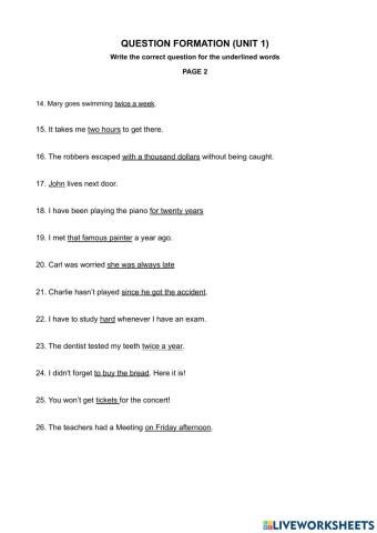 Question formation (page 2)
