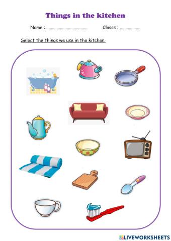 Things in The Kitchen