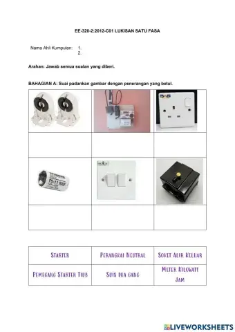 Latihan Alat Tambah Aksesori Elektrik