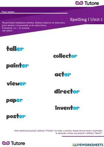 Poptropica 5 Unit 1 Sounds