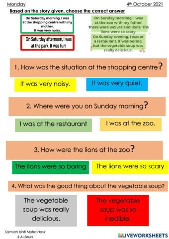 Where were you yesterday