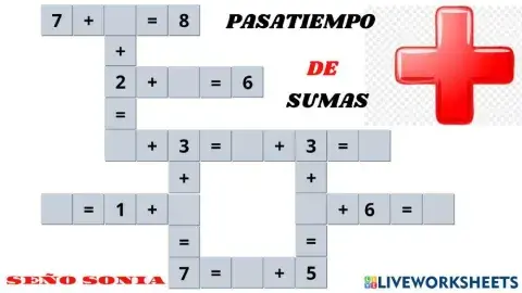 Pasatiempos de sumas