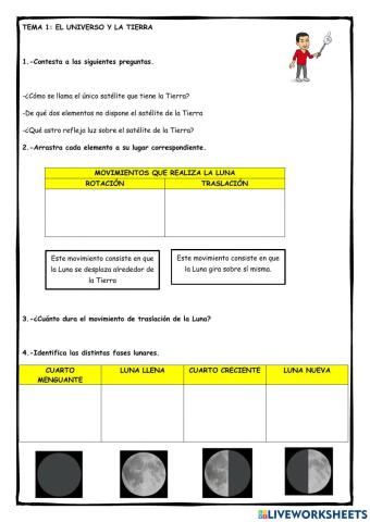 Tema 1 el universo y la tierra