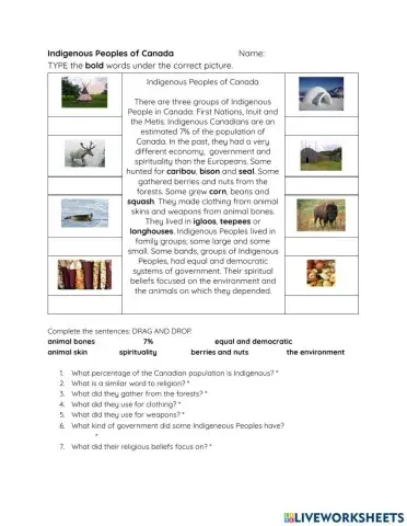 Indigenous Peoples of Canada