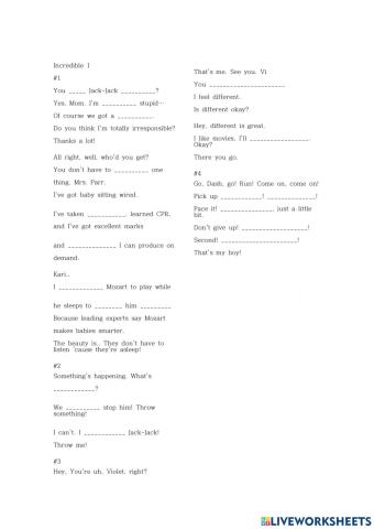 Incredible dictation