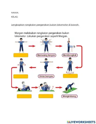 Rangkaian pergerakan bukan lokomotor