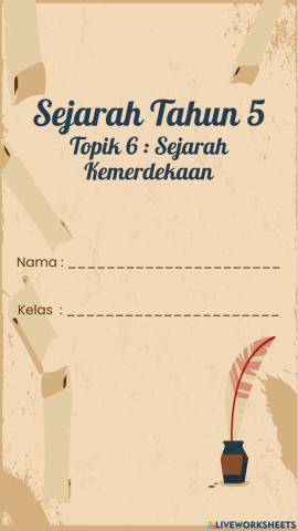 Sejarah tahun 5