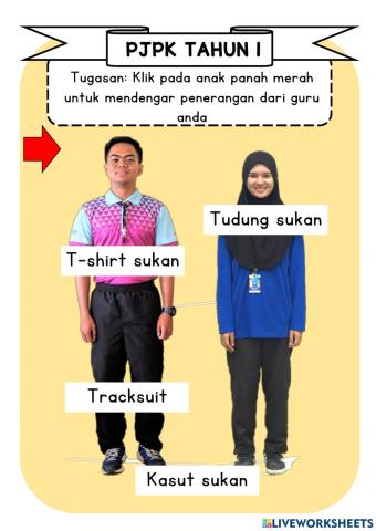 Y1 PJPK Pakaian Sukan