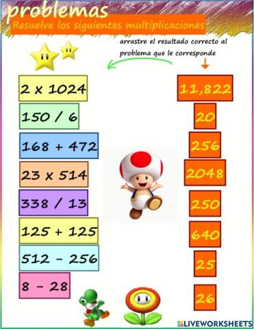Operaciones Matematicas