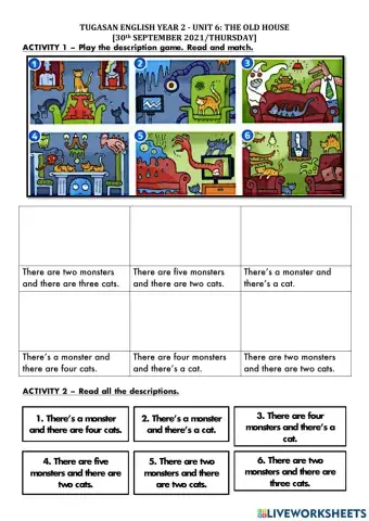 Superminds Unit 6: The Old House (Reading Wk1)