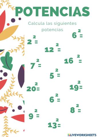 Potencias