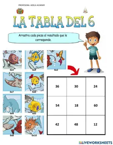 La Tabla del 6