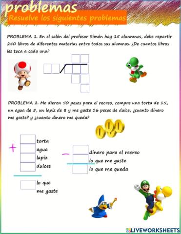 Problemas matematicos