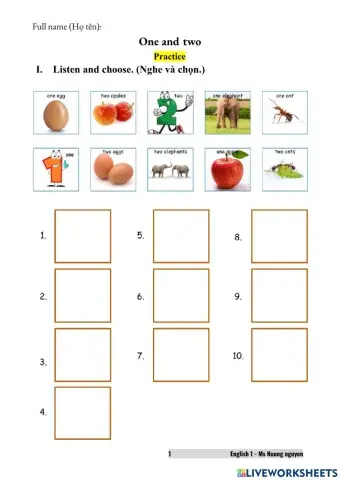 E1 one and two -nuongnguyen