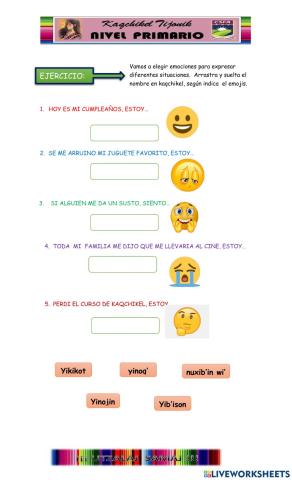 Emociones en kaqchikel