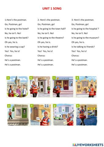 Rooftops 4 unit 1 song